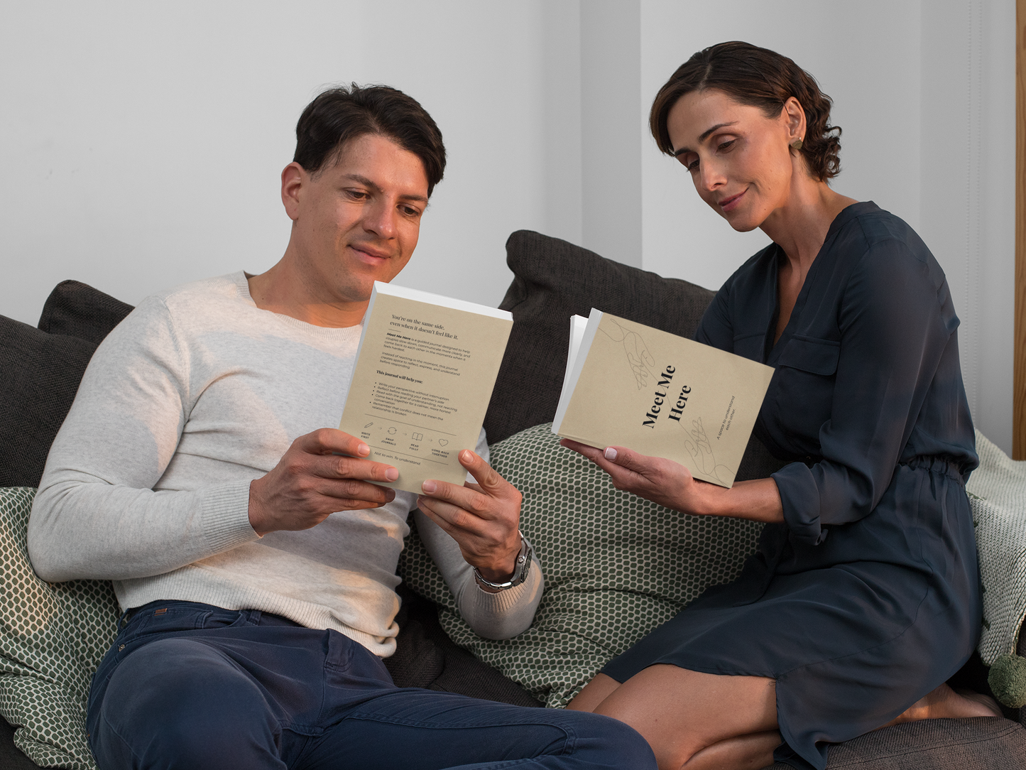 Meet Me Here: Couples Journal Set (2 Pack)