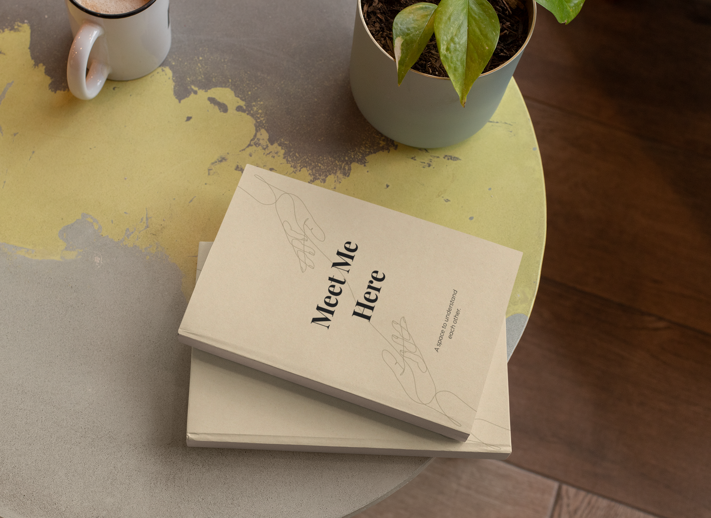 Meet Me Here: Couples Journal Set (2 Pack)