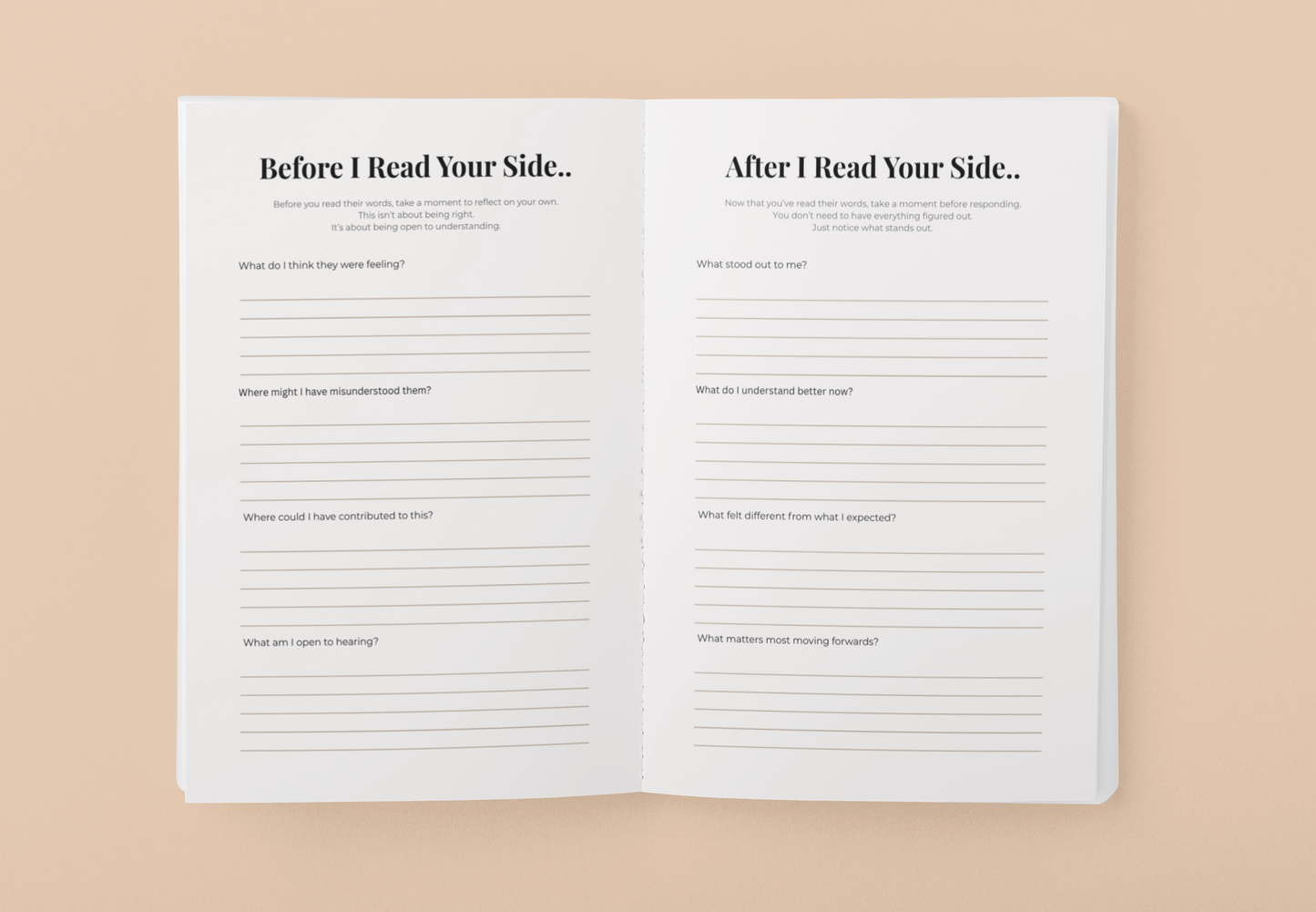 Meet Me Here: Couples Journal Set (2 Pack)